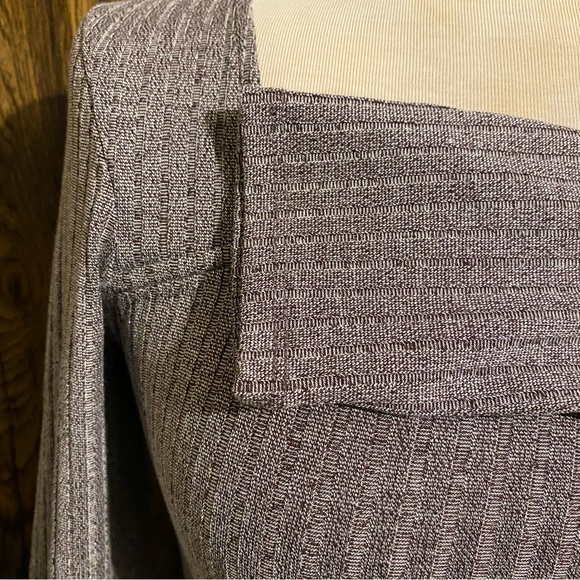 A New Day Gray Long Sleeve Knit Dress - Picture 6 of 10